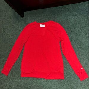 Champion Red Crewneck Sweater